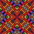 Abstract background image featuring brightly colored diagonals and stars of varying hues