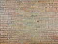 An abstract background image of a light coloured brick wall