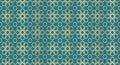 Abstract background with islamic ornament. Golden lined tiled motif. Arabic geometric seamless ornament pattern. Arabic geometric Royalty Free Stock Photo