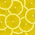 Abstract background of lemon fruit slices Royalty Free Stock Photo