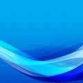 Abstract background light blue curve and wave element vector ill Royalty Free Stock Photo