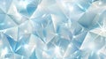 Abstract background with light blue and white polygonal shapes Royalty Free Stock Photo