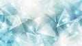 Abstract background with light blue and white polygonal shapes Royalty Free Stock Photo