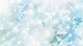 Abstract background with light blue and white polygonal shapes Royalty Free Stock Photo