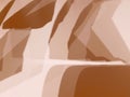 Abstract Background of Light Brown Patterned Shadows