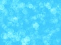 Abstract background with bubbles, blue bokeh Royalty Free Stock Photo