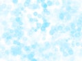 Abstract background with blue bubbles on white background Royalty Free Stock Photo