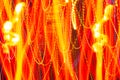 Abstract background of lights made with long shutter speed Royalty Free Stock Photo