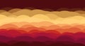 Abstract background like clouds at sunset. Flat design