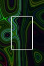 Abstract background liquid and design for poster graphic, hypnotic multicolored