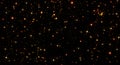 Many gold stars on black background, Golden, glitter, bright, party, night, Christmas, space holiday