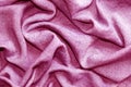 Abstract background luxury cloth or circle flower wave or wavy folds of pink purple cloth texture Royalty Free Stock Photo