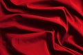 Abstract background luxury cloth or liquid wave or wavy folds of red cloth texture Royalty Free Stock Photo