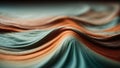 Abstract background luxury orange and blue cloth or liquid wave or wavy folds. Royalty Free Stock Photo