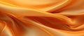 Abstract background luxury orange cloth or liquid wave or wavy folds. Royalty Free Stock Photo