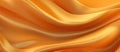 Abstract background luxury orange cloth or liquid wave or wavy folds. Royalty Free Stock Photo