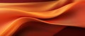 Abstract background luxury orange cloth or liquid wave or wavy folds. Royalty Free Stock Photo