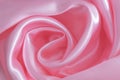 Abstract background of luxury pink wrinkled with waves, wavy folds for background texture, Background image in a sweet, seductive Royalty Free Stock Photo