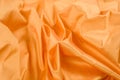 Abstract background luxury silk yellow fabric, texture, background Royalty Free Stock Photo