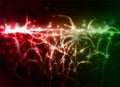 Abstract background made of Electric lighting Royalty Free Stock Photo