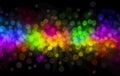 Abstract background of many multicolored circles Royalty Free Stock Photo