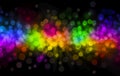 Abstract background of many multicolored circles Royalty Free Stock Photo