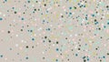 Abstract Background with Many Random Falling Golden Stars Confetti on Background.