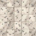 abstract background of marble blocks with steel balls
