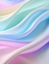 Abstract background mate fabric effect, soft waves of organza, silk or satin