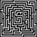 Abstract background with a maze design