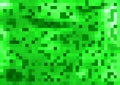 Abstract background minecraft green gradient geometric crystal mosaic