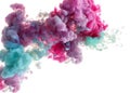 Abstract background. mix of pastel color splash from paint Royalty Free Stock Photo