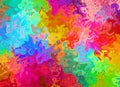 Abstract background of mixed colors