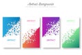 abstract background for mobile instagram stories design illustration