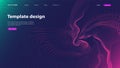 Abstract background modern design. Landing Page. Template for websites or apps.Vector Royalty Free Stock Photo