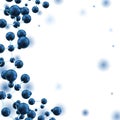 Abstract background with molecules spheres molecular structure Royalty Free Stock Photo