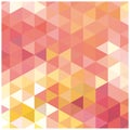 Abstract background mosaic of triangles