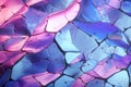 Abstract background. Mother-of-pearl mosaic. AI generative