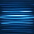 Abstract background. Motion blue horizontal lines. Vector techno