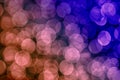 Abstract background multi colored bokeh effect Royalty Free Stock Photo