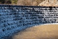 Abstract background of multi-tiered cascading waterfall