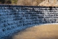 abstract background of multi-tiered cascading waterfall