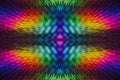 abstract background multicolor rainbow radial wave from the center of symmetry