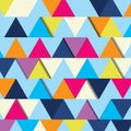 Abstract background of multicolor triangle