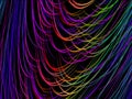 Abstract background, multicolored artistic shining decorative dynamic horizontal illumination