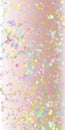 Abstract background with multicolored falling confetti. Vector illustration.