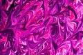 Abstract background of multicolored liquid paint swirls Royalty Free Stock Photo