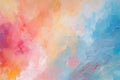 Abstract background with multiple colors, created by oil paint or dry brush strokes. Interesting and unique effect. Royalty Free Stock Photo