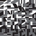 Abstract background. Noise structure with black, gray and white tiles Royalty Free Stock Photo