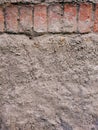 Abstract Background with Old Brick Wall. Vintage texture of brickwork. Close up Royalty Free Stock Photo